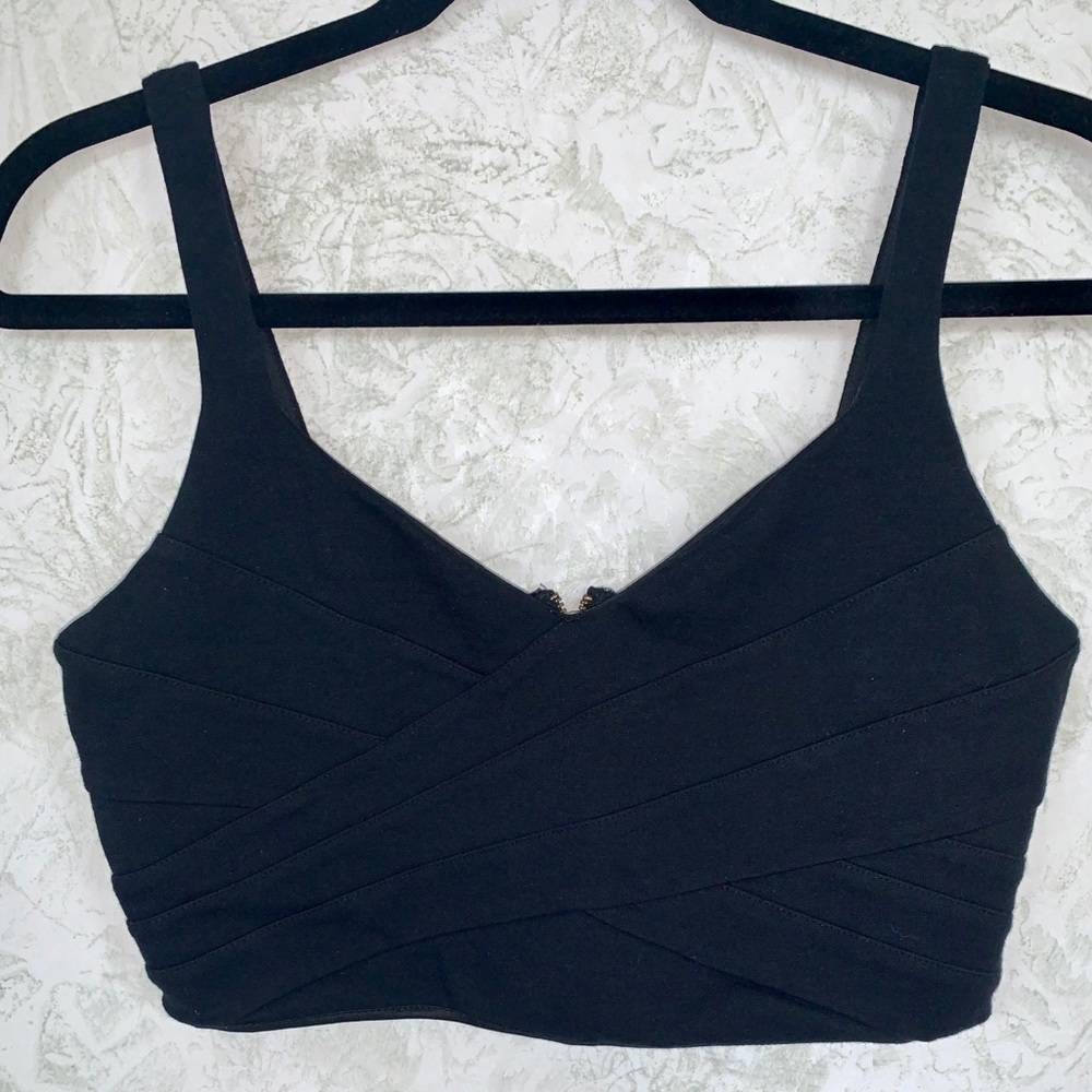 Black Crop Top